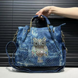 2-Piece Women’s Inlaid Elegant Shoulder Bag Set – Personalized Y2K Digital Print Street Style