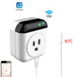 Smart Thermostat Socket – 10A WiFi Programmable Temperature Control Plug with App & Voice Control, Mini Timed Socket for Home & Office