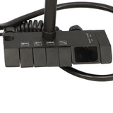 Premium Rainfall Shower Head Set with Handheld Sprayer – Push-Button Flow Control, NPT 1/2"