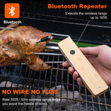 Rayfurn Smart Meat Thermometer – Wireless Bluetooth BBQ Thermometer with Rechargeable Battery & Accurate Food Temperature Measurement