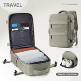 40x20x25 Cabin Travel Backpack – Ryanair Friendly Hand Luggage for Men & Women