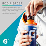 Gatorade GX 30 oz Non-Slip Squeeze Bottle – Athlete-Grade Refillable Hydration Bottle (Light Blue)