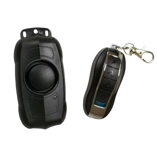 Electric Wireless Motorcycle & Bike Alarm – Anti-Theft Security System with Vibration Motion Detector