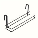 Perforation-Free Wall-Mounted Paper Towel Rack – Adhesive Plastic Roll Holder for Kitchen & Bathroom