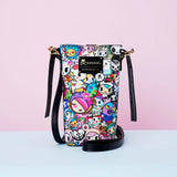 Cute Printed Crossbody Phone Bag with Card-Holder – Adjustable Strap Women’s Mini Purse