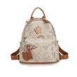 PU Leather Mini Backpack Purse for Women – Adjustable Strap Multi-Pocket Backpack for Travel & Shopping