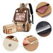 Cute Cartoon Capybara Backpack with Matching Pencil Case – Spacious & Lightweight