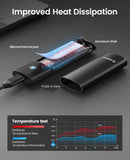 ORICO M.2 SATA NGFF SSD Enclosure USB 3.1 Type-C 5Gbps – External Solid State Drive Adapter Case up to 4TB