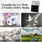 9×12″ Spiral Sketchbook Drawing Pad – 100 Sheets 100 gsm (68 lb) Art Paper Notebook