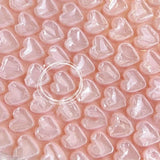 Pink Heart-Shaped Protective Bubble Pouches – 3.9″×4.1″ Cushioning Bags for Shipping, Moving & Storing Fragile Items