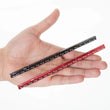 6-Inch Pocket Architectural Scale Ruler – Compact 2-Pack Precision Measuring Tool