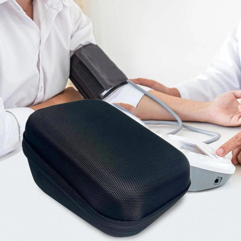 Hard Shell Shockproof Travel Case for Omron & Yuwell Blood Pressure Monitors – Protective Medical Storage Bag