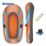 Bestway 61142 Heavy-Duty Inflatable Kayak for 1-3 Persons – Durable PVC Adventure Boat