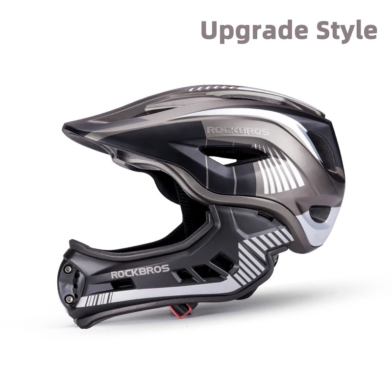 ROCKBROS Kids Bicycle Helmet – Impact Resistant Cycling Helmet for Children & Teenagers, MTB & Scooter Safety Protection