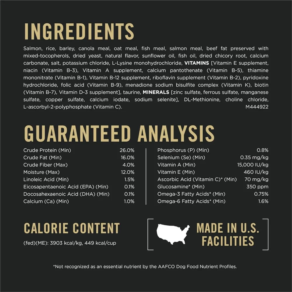 Sensitive Skin & Stomach Dog Food – Dry Adult Salmon & Rice Formula for Digestive Health (30 lb Bag)