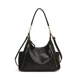 Women’s Large-Capacity PU Leather Shoulder Bag – Under-Arm Pouch Crossbody Flap Handbag