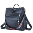 Convertible PU Leather Backpack Purse for Women – Casual Fashion Shoulder Bag with Large Capacity