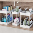 3-Piece Under-Sink & Countertop Organizer Set – Large/Medium/Small Multi-Tier Racks for Bathroom & Kitchen
