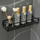 Wall-Mounted Corner Bathroom Shelf – Premium Stainless Steel Storage Rack for Shower & Vanity