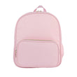 Customizable Pink Nylon Backpack – Soft Tone Travel & School Book Bag for Crafts and Daily Use