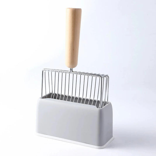 Heavy Duty Metal Cat Litter Scoop – Durable & Sturdy Shovel for Easy Litter Box Cleaning, Efficient & Comfortable Pet Tool