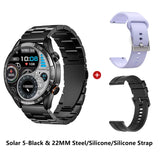Haylou Solar 5 Smartwatch – 1.58” AMOLED Display, 60Hz Refresh Rate, Voice Calling, 24H Health Monitoring & Sports Fitness Watch for Men