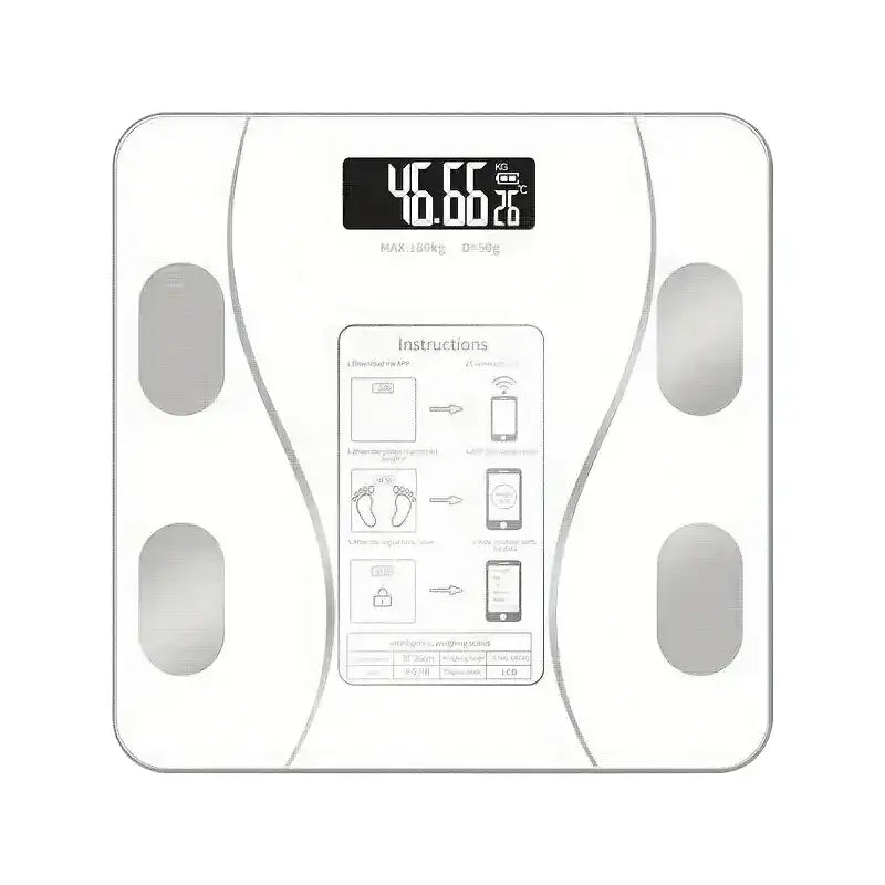 “Smart Body Fat Scale – Wireless LED Digital Bathroom Weight Scale with Body Composition Analyzer”