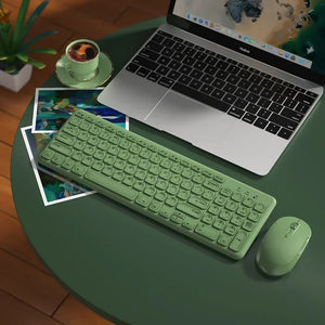 with mouse green