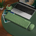 with mouse green
