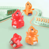 3PCS Stair-Climbing Animal Toy Set – Early Educational Toys with Duck, Pig & Dinosaur, Fun Slide & Climb Play for Kids