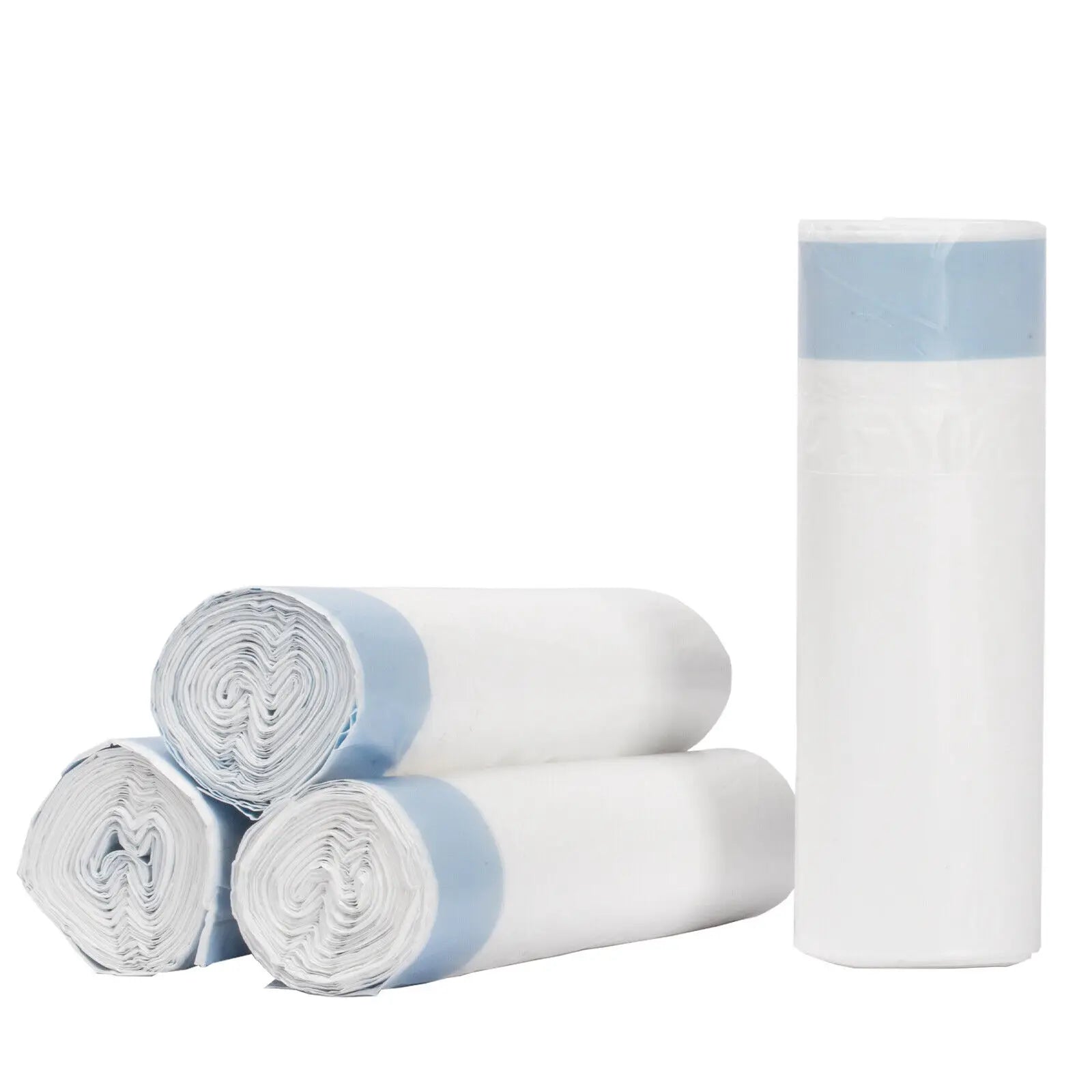 Biokats XXL Cat Litter Waste Bags – 4 Rolls (60 Count) Drawstring Liners for Self‑Cleaning Boxes