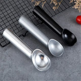 Portable Aluminum-Alloy Non-Stick Ice Cream Spoon / Baller Scoop – Stainless Steel Tool for Home Kitchen