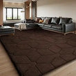 Fluffy Grey Washable Area Rug – 9x12 Soft Large Non-Slip Carpet for Living Room & Bedroom Décor