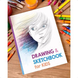 8.5×11″ 100-Page Blank Sketchbook – Versatile Drawing, Doodling & Writing Pad
