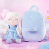 Gloveleya Soft Plush Princess Doll Backpack – Kids Manor Series | Cute Plush Backpack for Girls & Baby Shower Gift