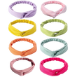 8-Piece Headband Set – Cross Knit Thread Hair Accessories for Face Wash, Yoga & Exercise 💆‍♀️🧘‍♀️