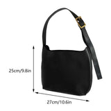 Large Capacity Shoulder & Under-Arm Tote Bag – Women’s Versatile Leather Handbag
