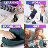 Ergonomic Wireless Vertical Mouse – 6-Button Right-Handed Design with Battery-Powered Non-Rechargeable Function