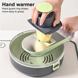 14-in-1 Multifunctional Vegetable Chopper with Stainless Steel Blades & Draining Container