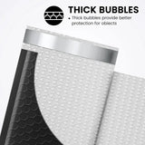 200 Pack Waterproof Padded Envelopes – 4″×8″ Self-Seal Foam Mailers for Secure Shipping & Packaging