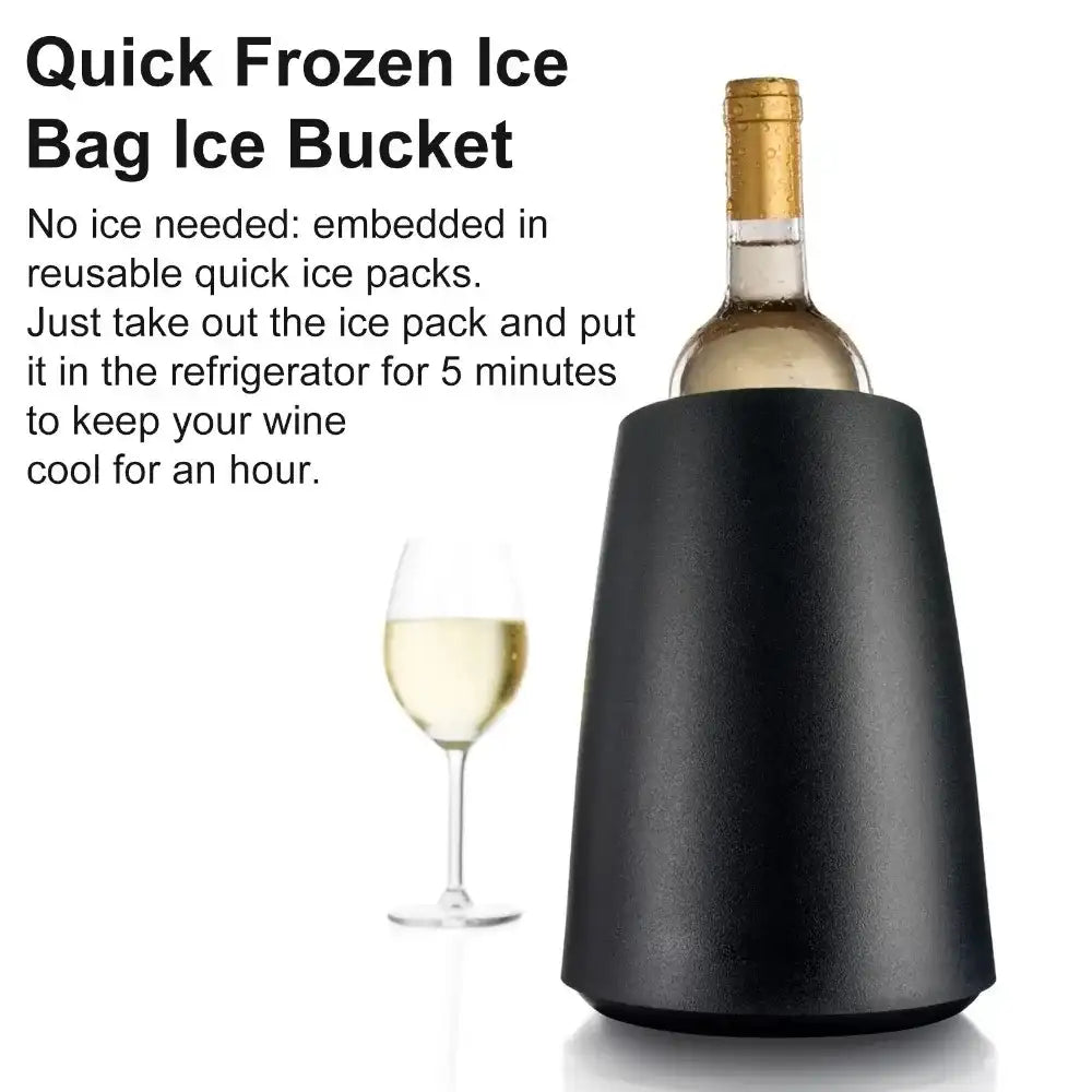 1- Product Title: Ultimate Wine Bottle Cooler Sleeve with Ice-Gel Technology