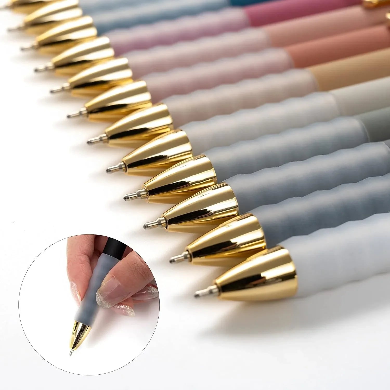 Ballpoint Pens – 18-Pack Black 1.0mm Medium Point Retractable Pens with Soft Grip ✍️