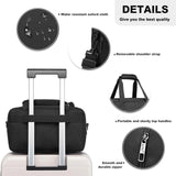 KONO 35×20×20 cabin bag – Ryanair under-seat 14L carry-on duffel, unisex hand luggage for travel, flights & sports