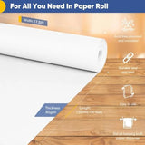 VanHench White Wrapping & Drawing Paper Roll – 17.5×1200 cm Art & Poster Paper