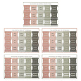5-Sheet Bible Index Tabs – Large Print Laminated Study Labels for Easy Reference