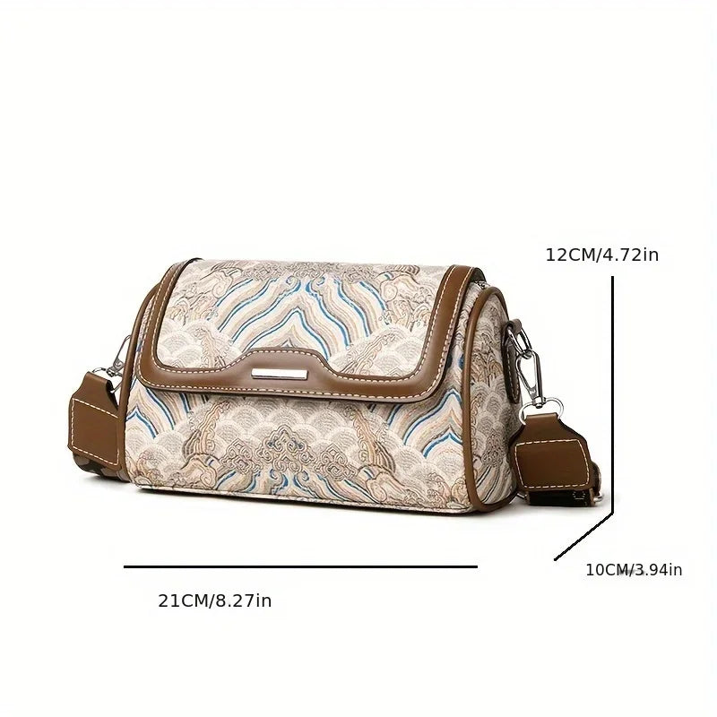 Luxury Checkered Messenger Bag – High-Quality Designer-Inspired Women’s Shoulder & Crossbody Fashion Purse 👜✨