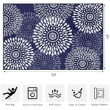 Washable Entryway Rug 2x3 – Ultra-Thin Foldable Non-Slip Runner Carpet for Kitchen, Bedroom & Bathroom
