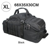 35L/50L/80L outdoor mountaineering MOLLE tactical backpack – large waterproof hiking, camping & travel duffel rucksack bag