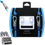 Rope Tension Adjuster – Wear-Resistant Stainless Steel Rope Control Tool for Climbing, Camping & Hiking 🧗‍♂️⚙️