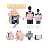 Diaper Bag Backpack with Changing Pad & Pacifier Case – Waterproof Travel Baby Bag for Moms & Dads | Large Capacity Diaper Backpack